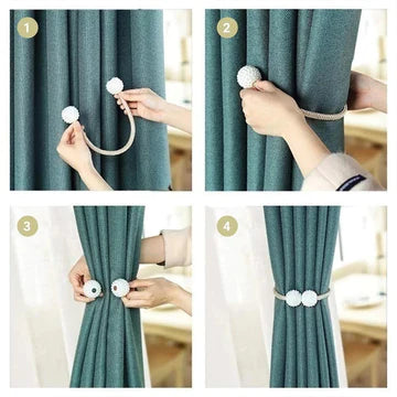 Pearl Curtain Clips