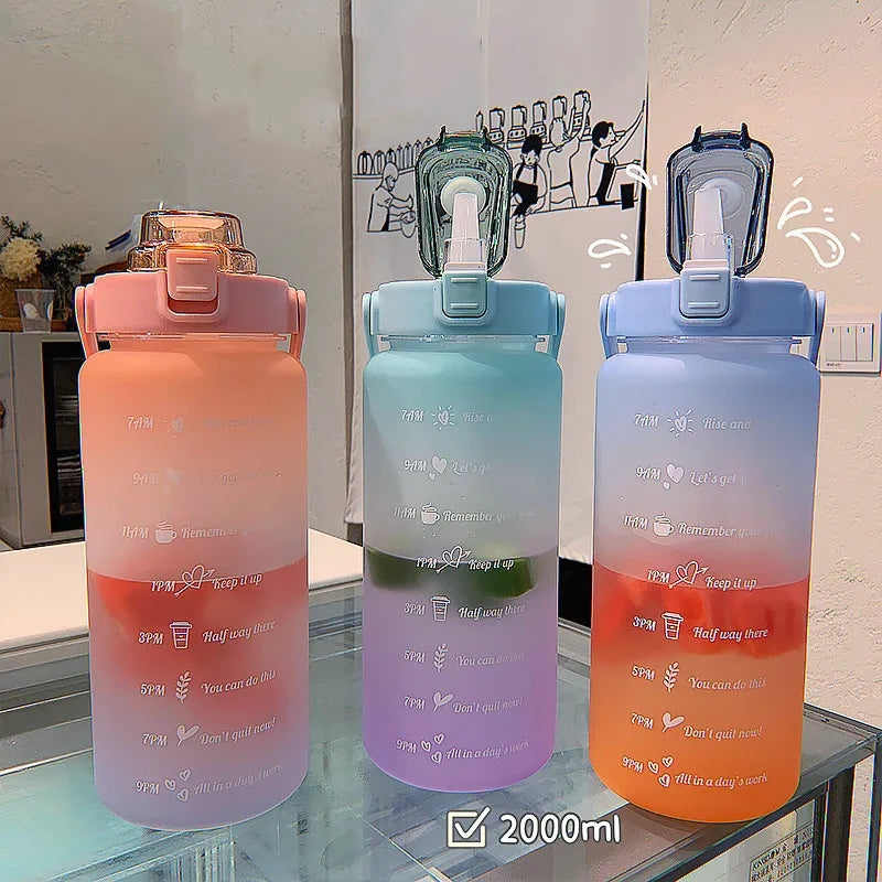 motivational water bottle