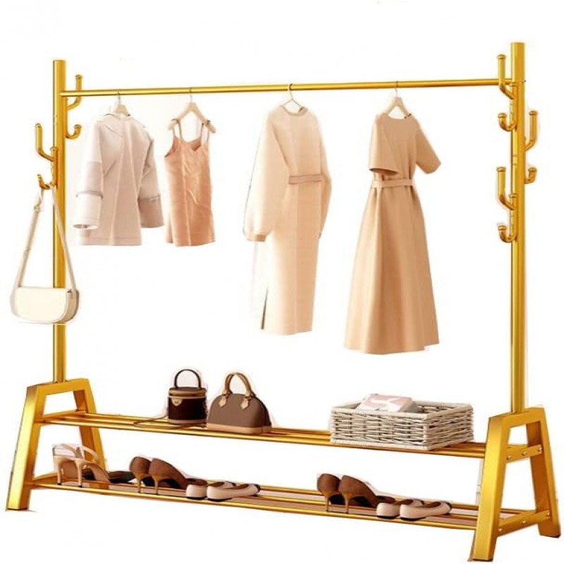 Multi-Functional Heavy Duty Bedroom Clothing Rack