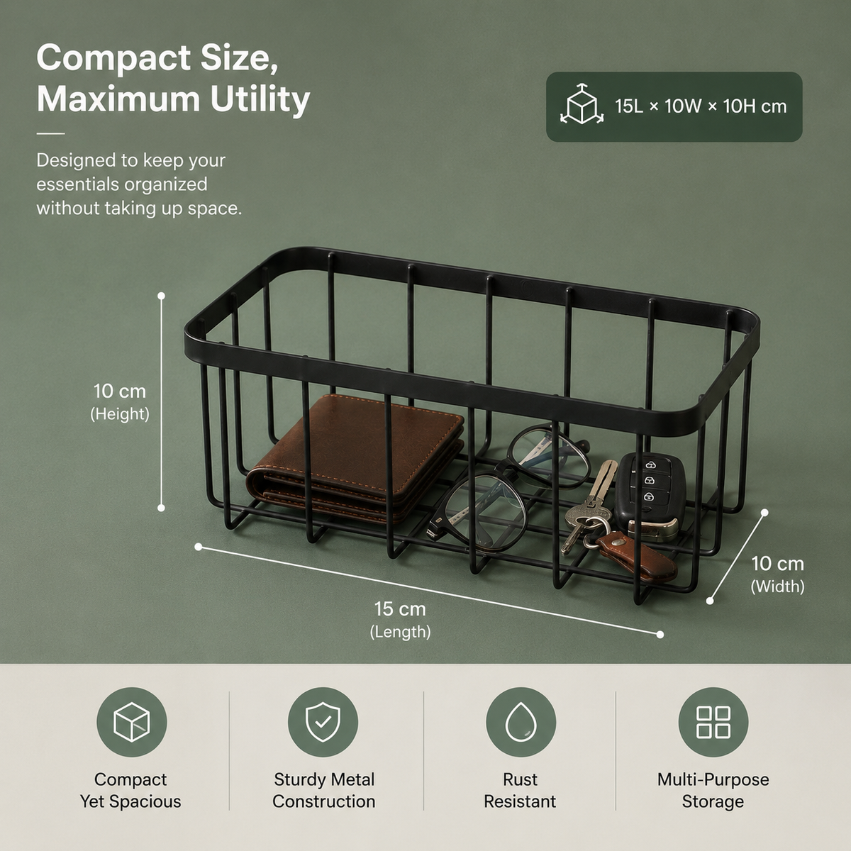 Instant Multi-Setting Wall Caddy by Matrix
