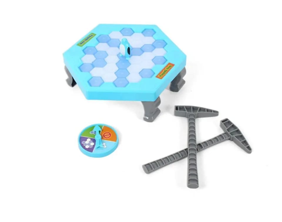 Penguin breaking ice table game