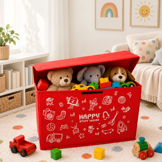 Happy Stuff Kids Storage Box by Matrix
