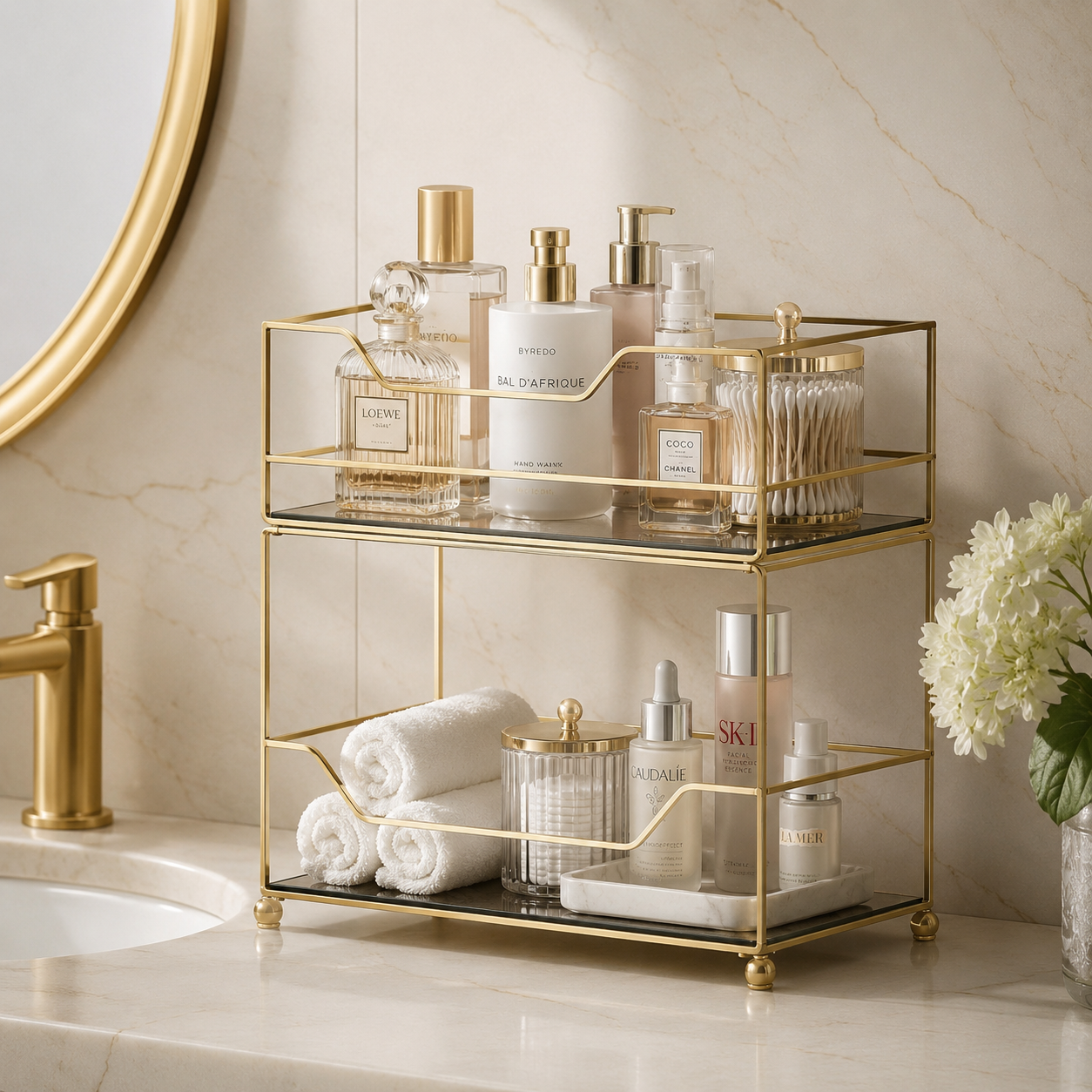 2-Tier Elite Vanity Tower by Matrix