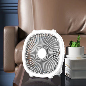 MiniPortable Fan With Led Light