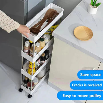 kitchen / Bathroom Slim Trolley