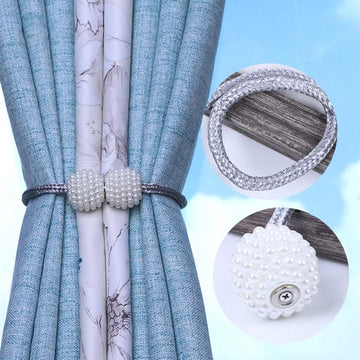 Pearl Curtain Clips