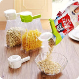 Food Storage Sealing Clips with Pour Spouts