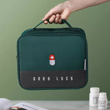 Travel medicine storage bag