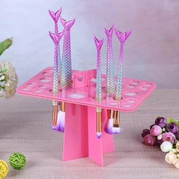 Makeup Brush Drying and Storage Stand