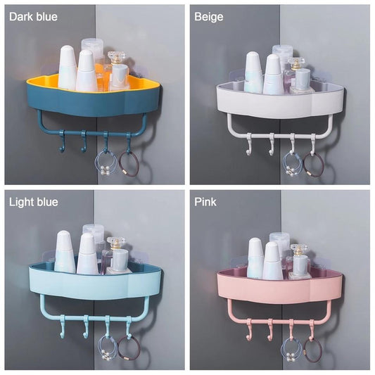 Bathroom corner shelf