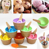 Ice Cream Bowl With Spoon Pack of 6