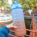 motivational water bottle