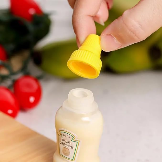 Mini Plastic Squeeze Sauce Bottles