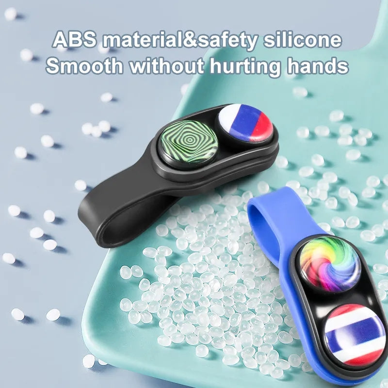 Magnetic Pop Fidget With Keychain.