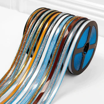 6m Self-Adhesive Glitter Edging Tape for Tiles & Corners