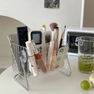 Acrylic Desktop Remote Control Organizer