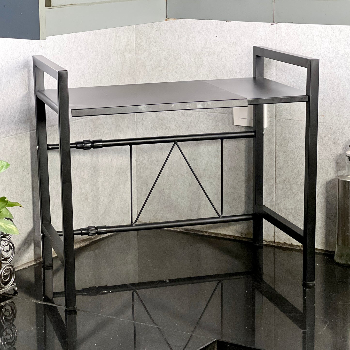 Adjustable Microwave Oven Shelf by Matrix