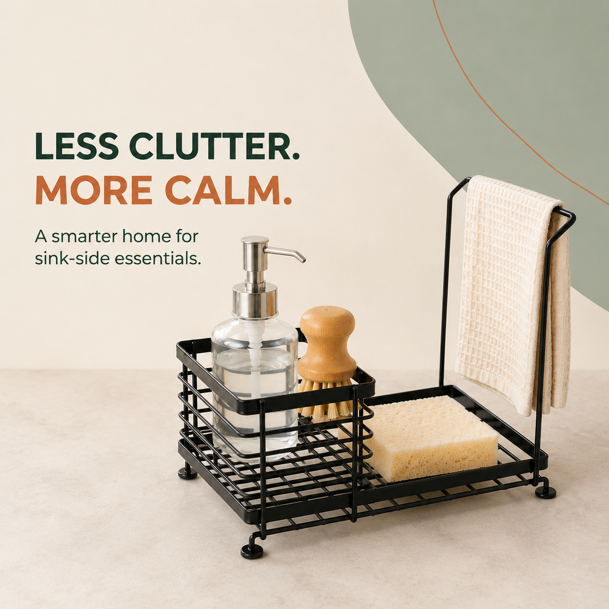 Sink-Side Organizer Caddy