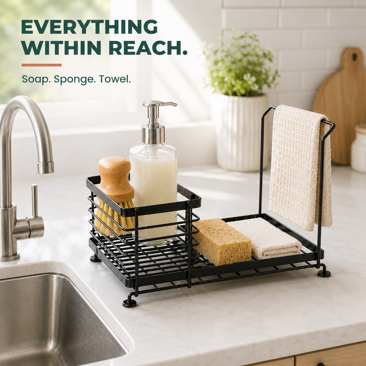Sink-Side Organizer Caddy