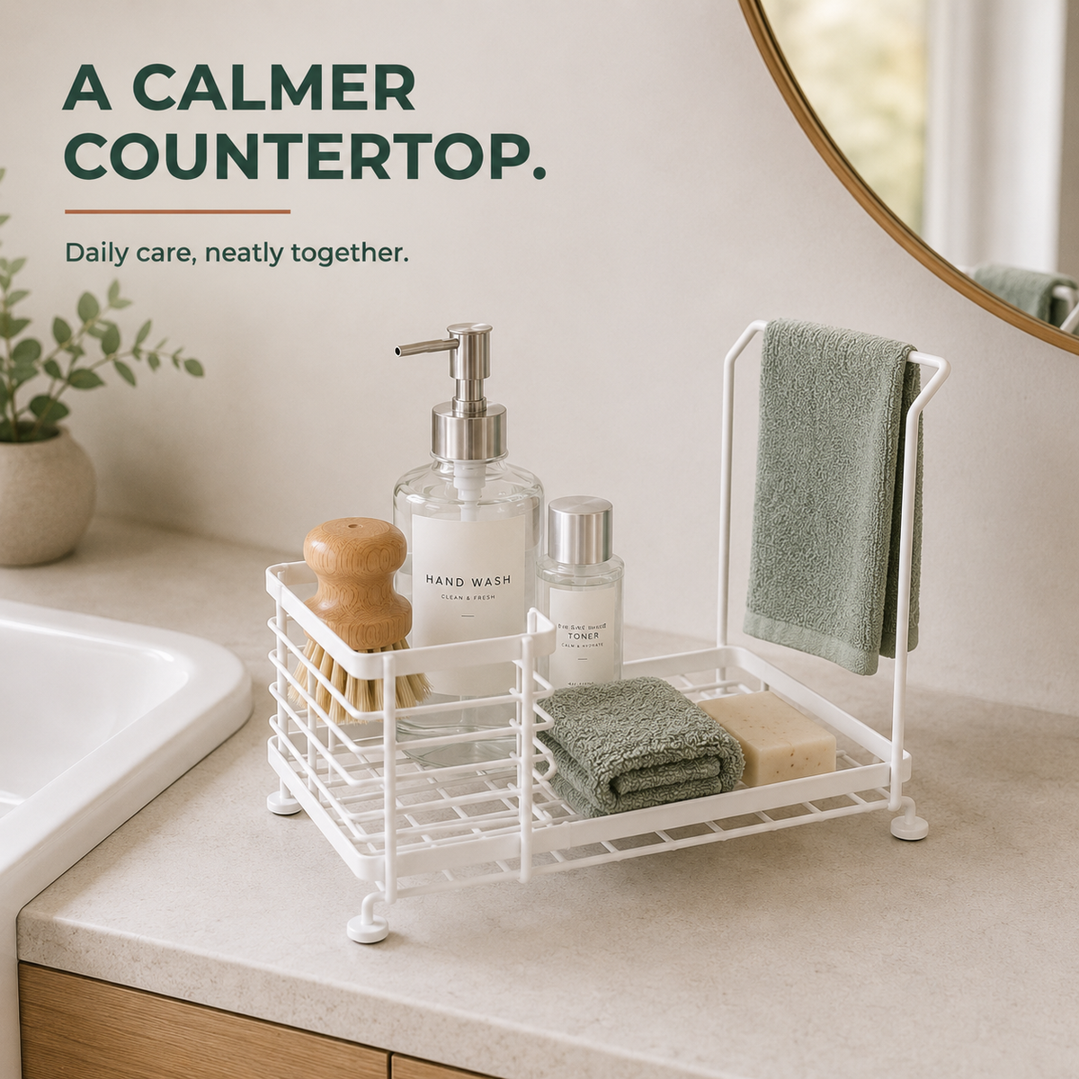Sink-Side Organizer Caddy