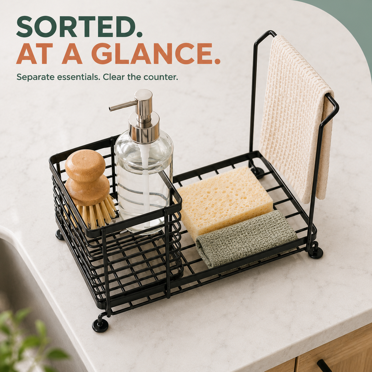 Sink-Side Organizer Caddy