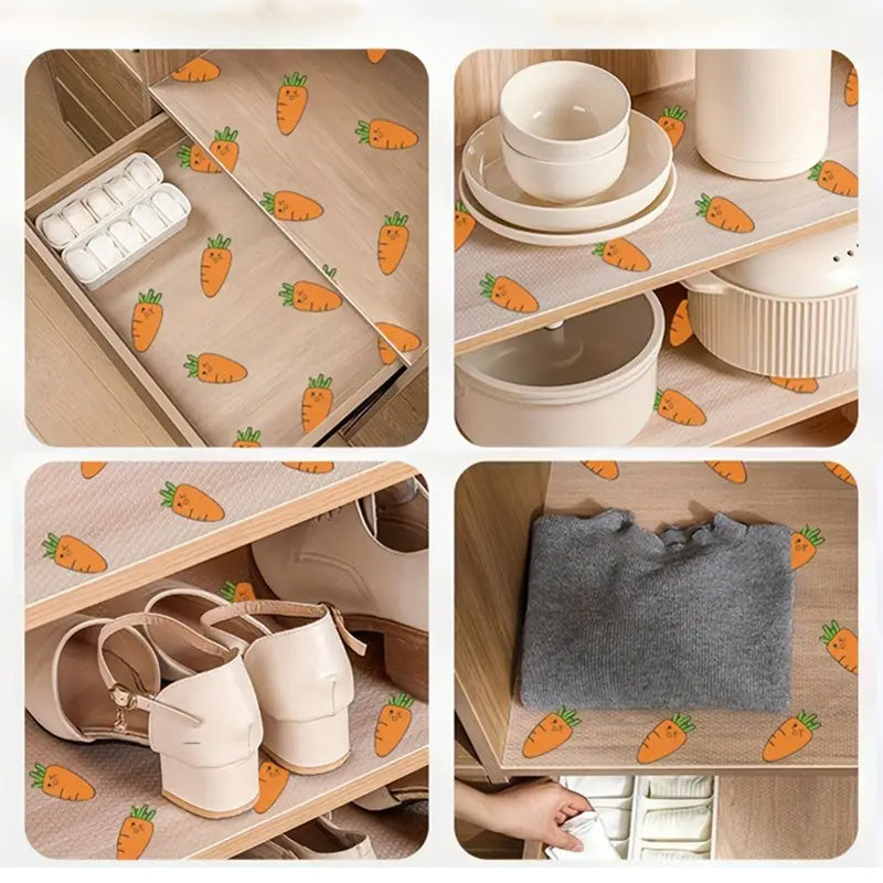 Printed Series Non-Skid Fridge & Drawer Mats (45x150cm)