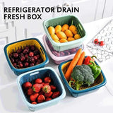 Double-layer Drain Basket with Lid