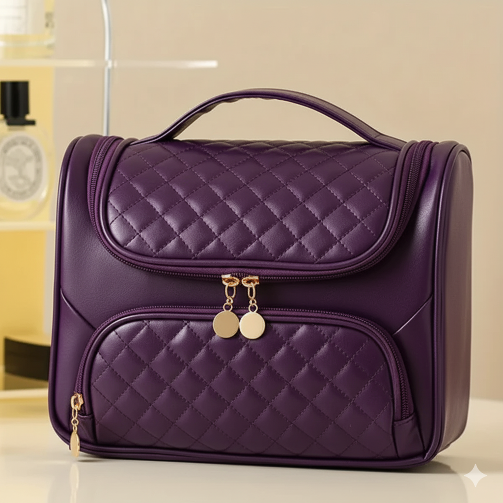 Traveluxe Waterproof Hanging Cosmetic Bag