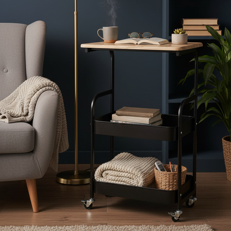 Serve & Store Rolling Cart by Matrix