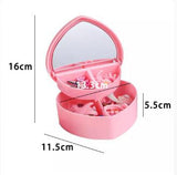 Heart mini jewellery box