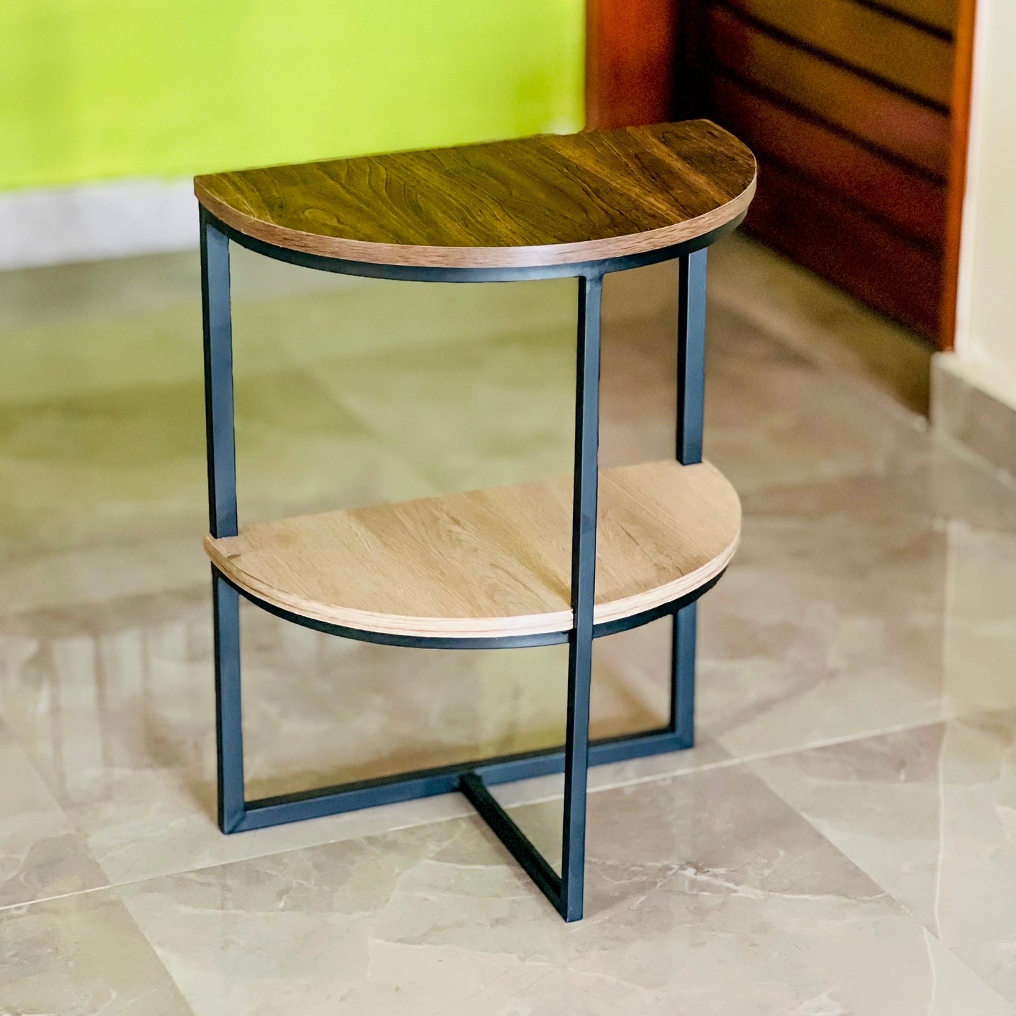 Half-Moon Side Table by Matrix