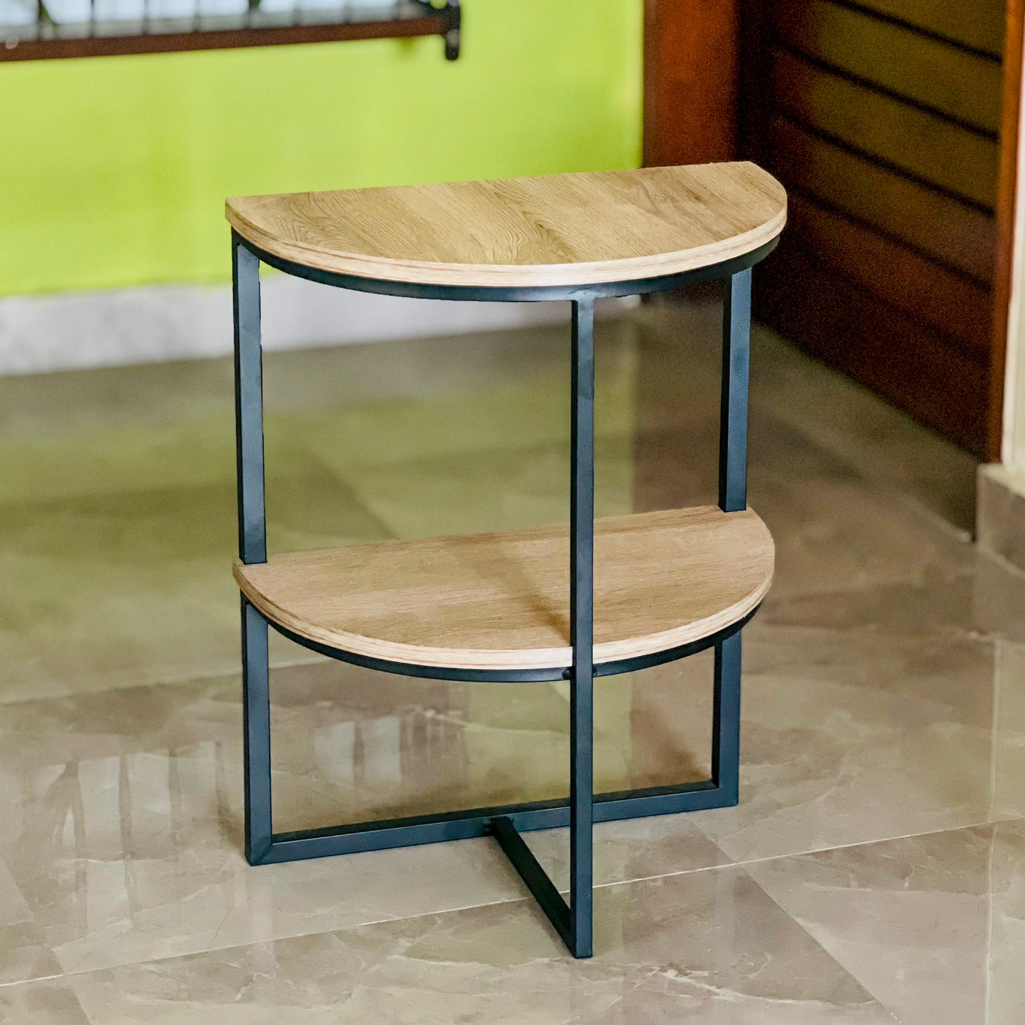 Half-Moon Side Table by Matrix