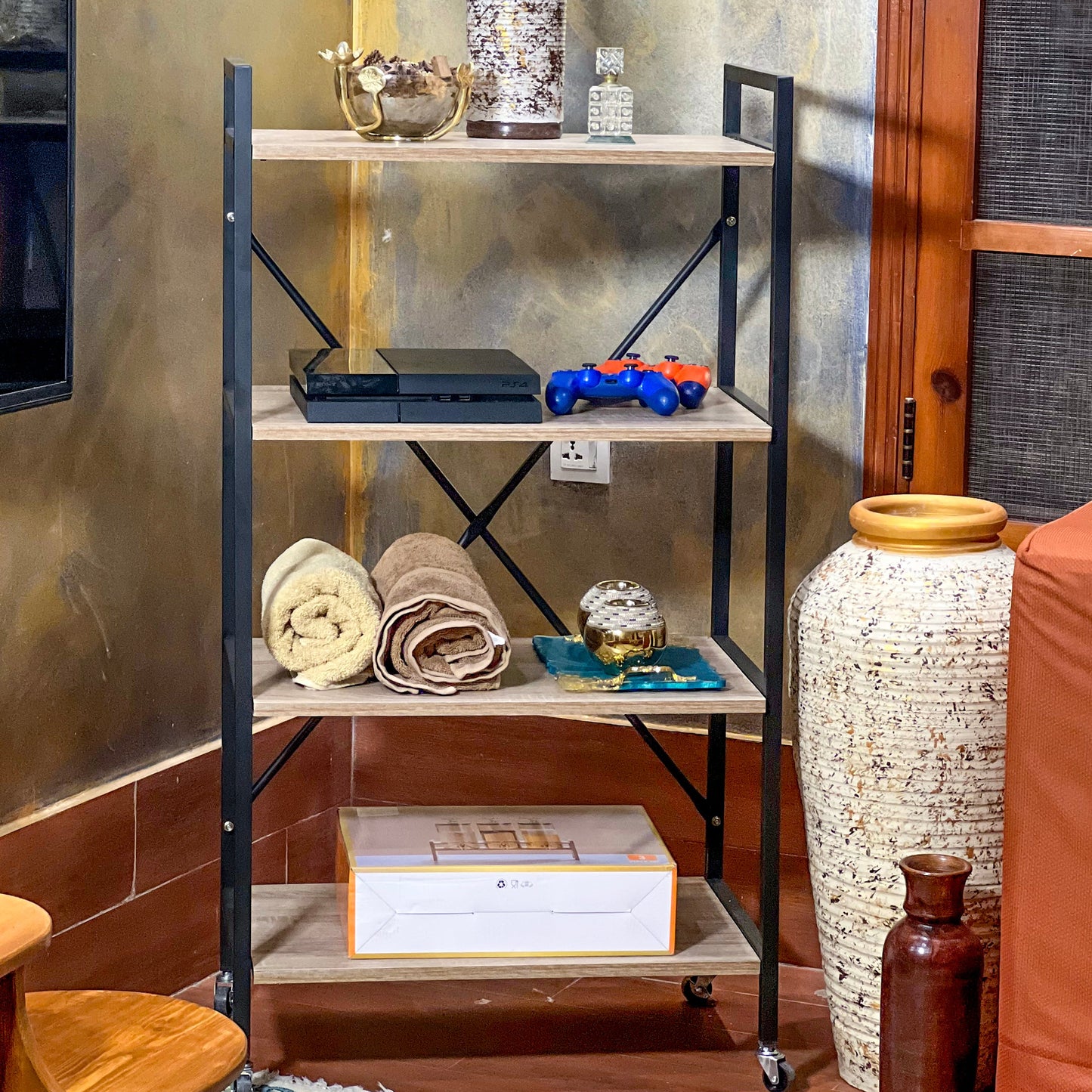 4-Tier Universal Storage Rack by Matrix