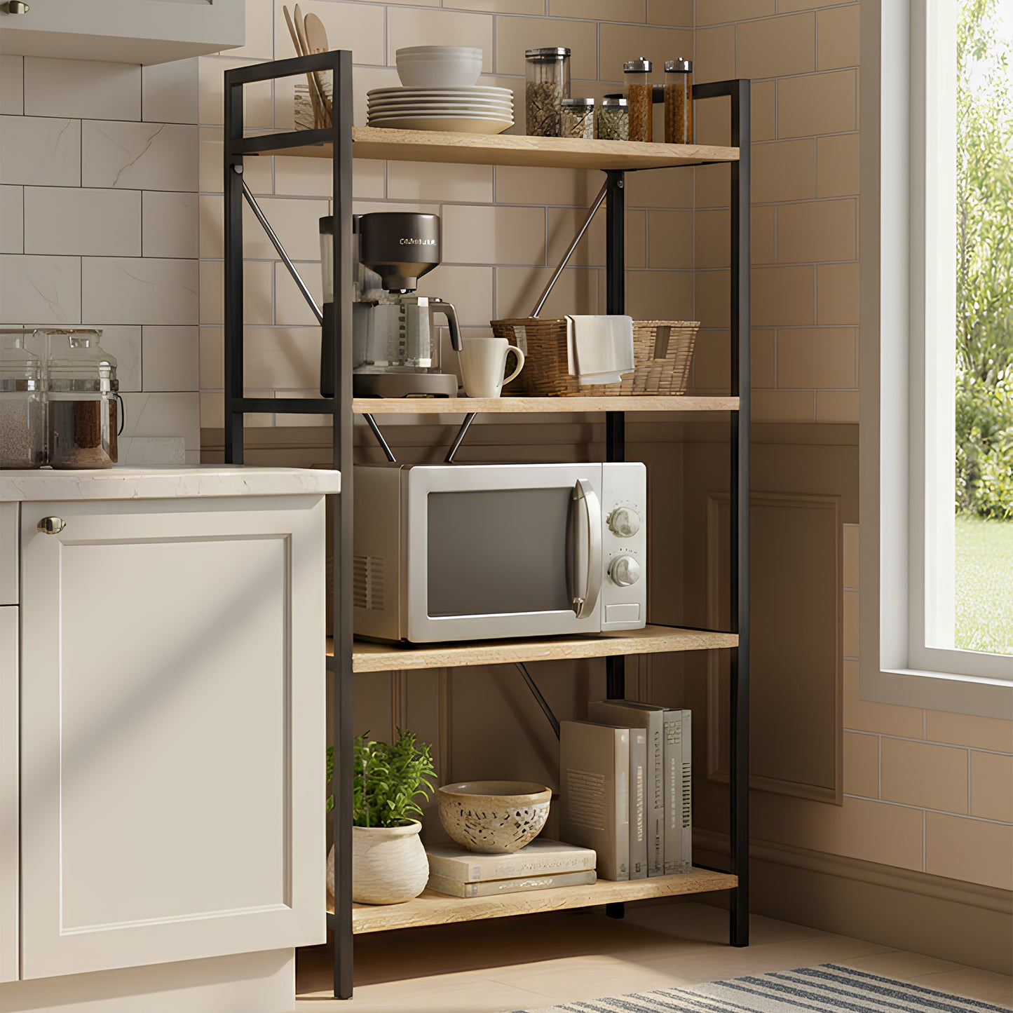 4-Tier Universal Storage Rack by Matrix