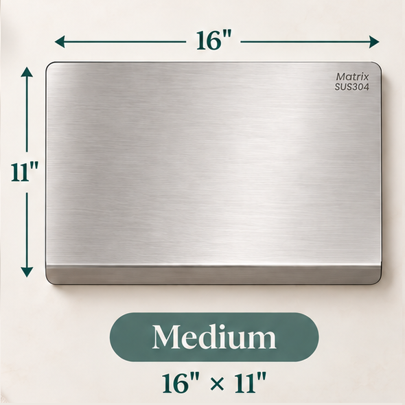 Stainless Steel Cutting Board by Matrix