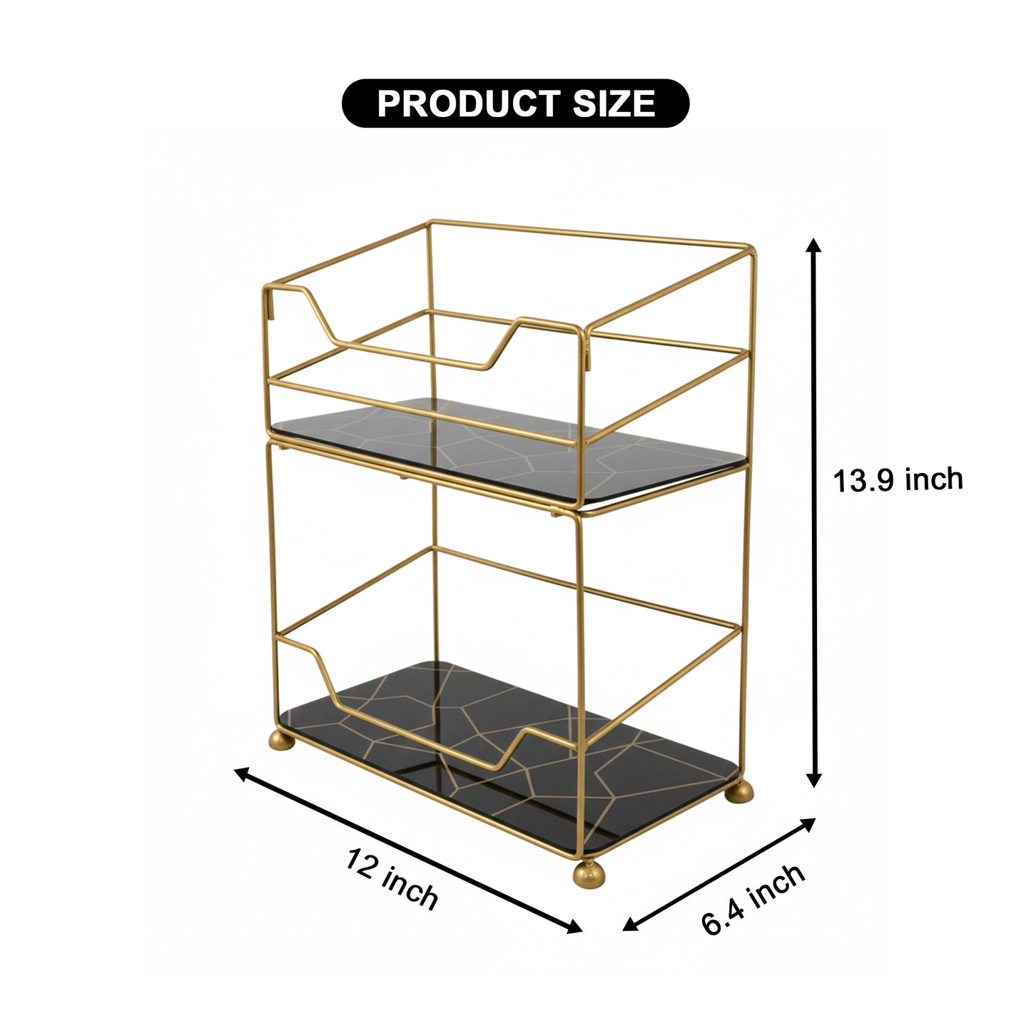 2-Tier Elite Vanity Tower by Matrix