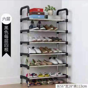 6 layer shoes rack