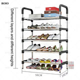 6 layer shoes rack