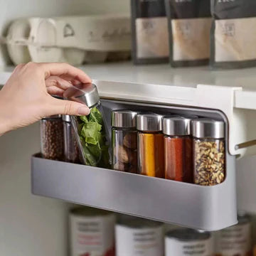 Under Cabinet Spice Jar Organizer