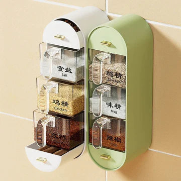 Kitchen Seasoning wall mounted spice rack
