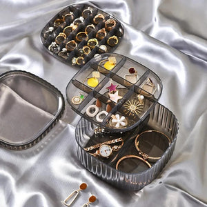 Multi-Compartment Jewelry Box