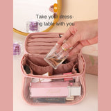 Clear View Makeup Hanging Clutch