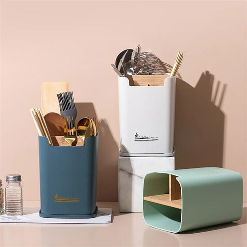 Tableware Wood Chopstick Cage