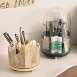 Large Spinning Brush Organizer with Lid