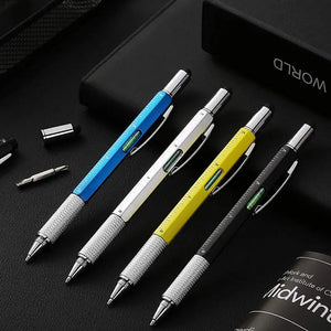 6in1 Screwdriver Pen With Technical Ruler