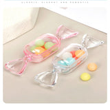 Transparent Candy Shape Box (Pack Of 6)