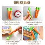 5pcs Carrot Sealing Clips