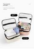Dual Compartment cosmetic bag