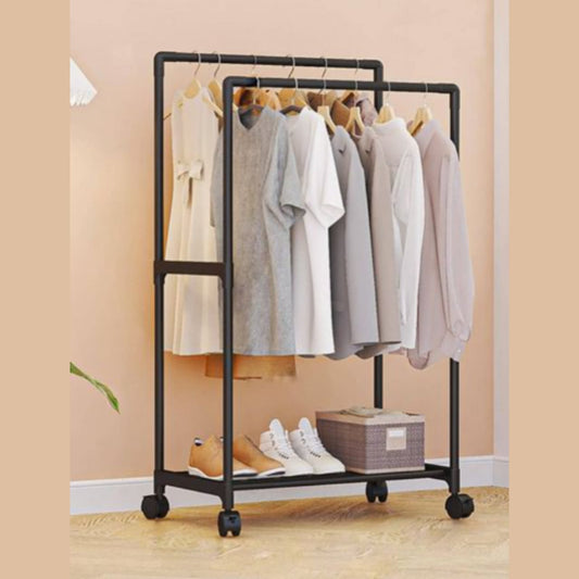 Shoe-Shelf Clothes Rack