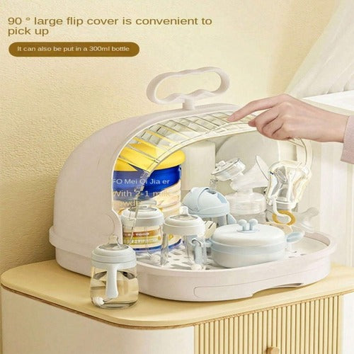 Baby Bottle Drying Dish Rack Organizer...